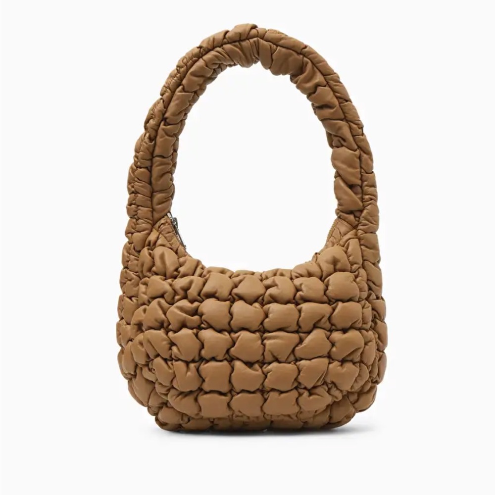 COS QUILTED MINI BAG - LEATHER